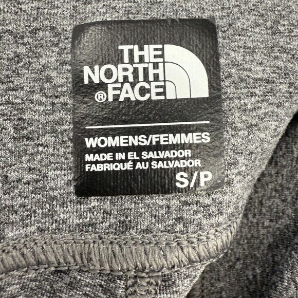 The North Face Capri Pants womens Small Pulse yoga Gray athletic leggings - Picture 8 of 9